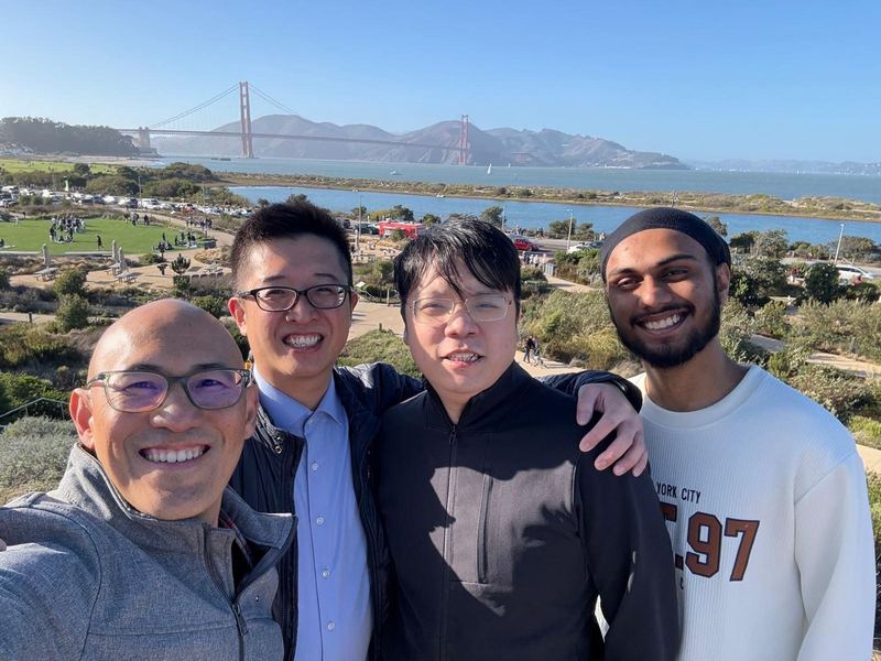 Golden Gate selfie